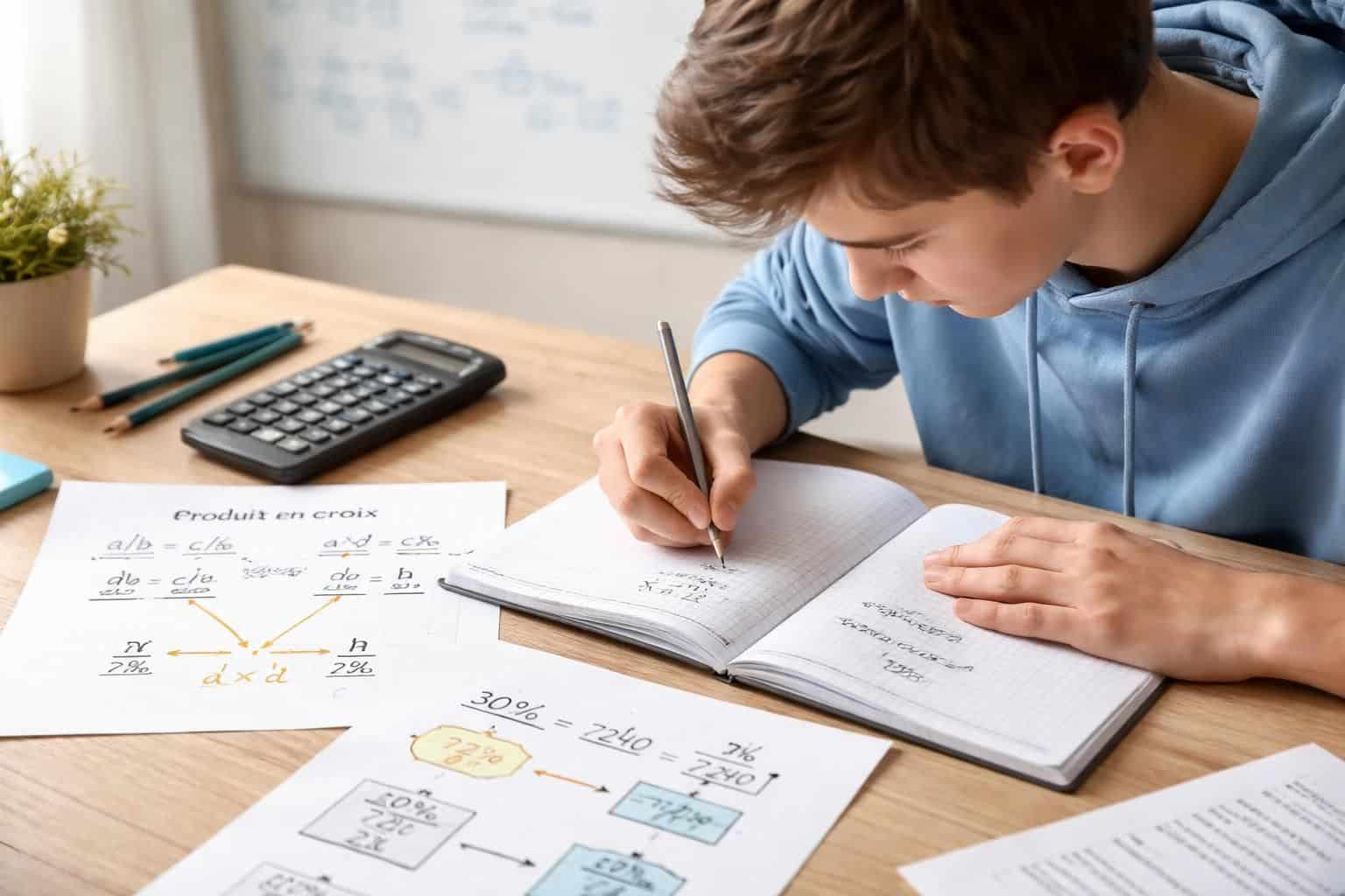 découvrez pourquoi il est essentiel de maîtriser le calcul d'un produit en croix avec pourcentage en mathématiques, pour résoudre efficacement des problèmes de proportion et d'analyse de données.