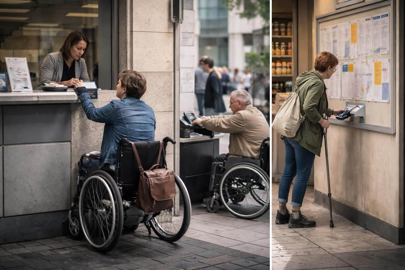 analyse des effets du montant de l'allocation aux adultes handicapés (aah) compris entre 50 et 79 euros sur l'accessibilité aux services essentiels pour les bénéficiaires.