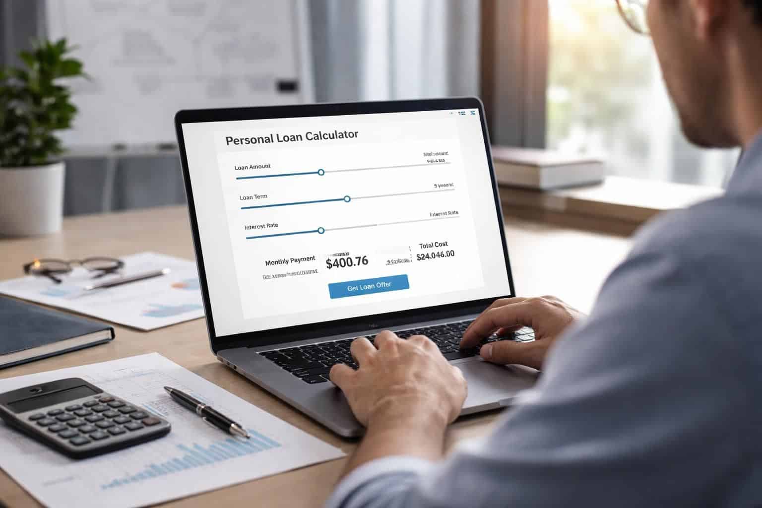 utilisez notre calculateur de prêt personnel pour simuler facilement votre financement et obtenir une estimation rapide des mensualités adaptées à votre projet.